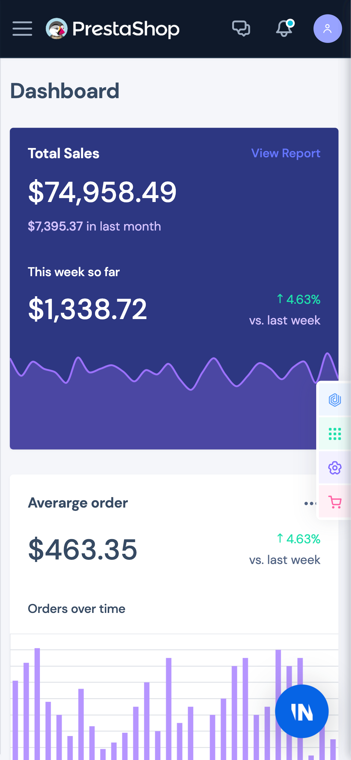 phpRank report mobile